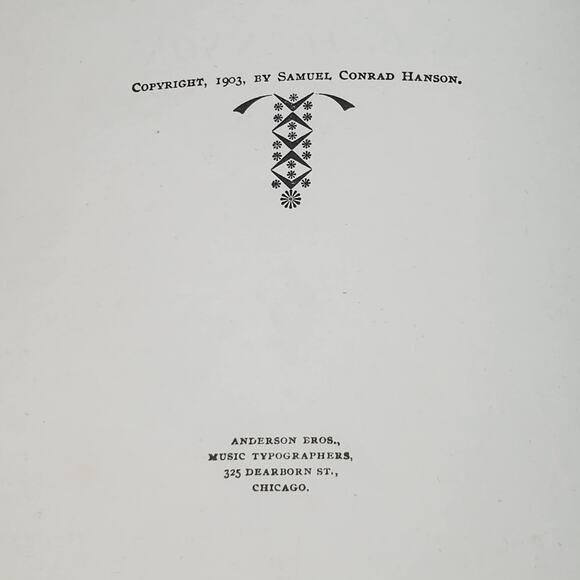Antique Music Book The High School Glee and Chorus Book 1903 HC Flanagan Co - Picture 5 of 15